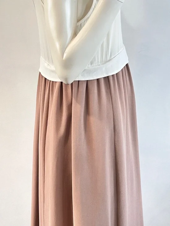 Aritzia Wilfred Bisous Silk Slip Midi Dress - Picture 10 of 13